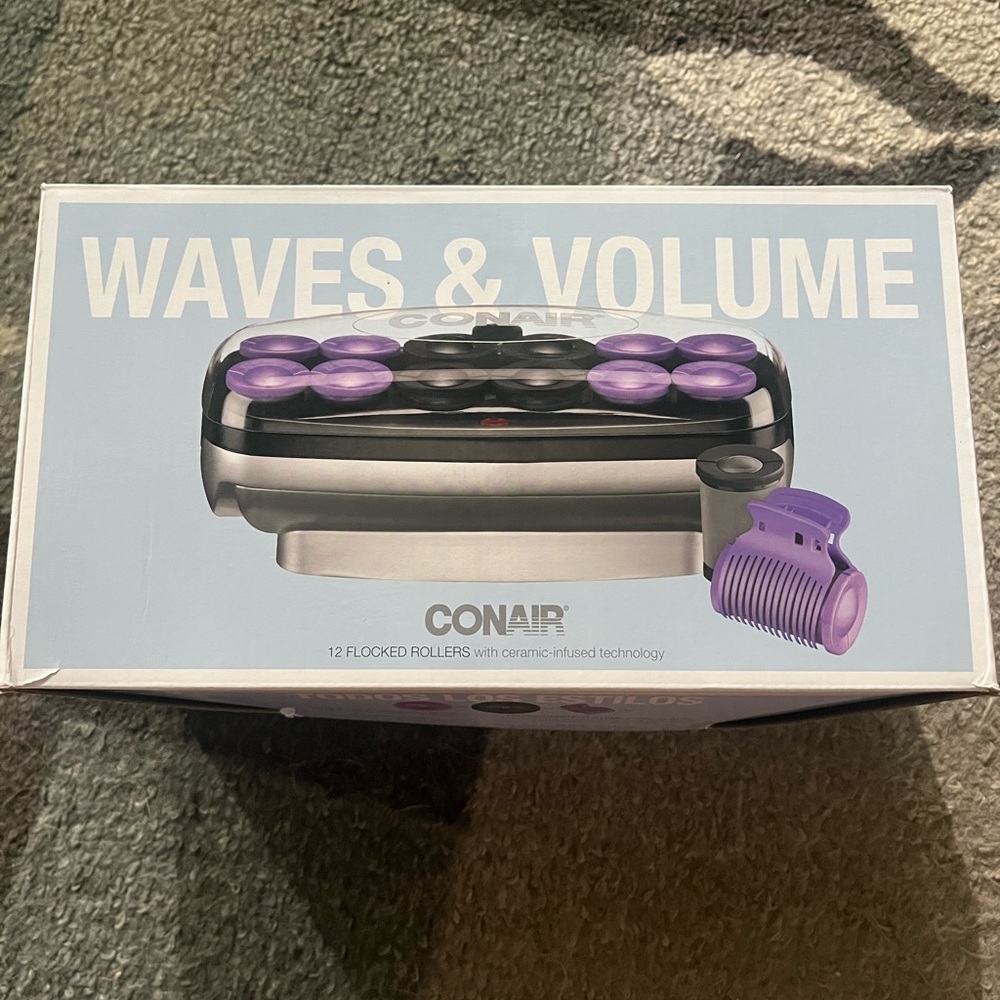 Conair Ceramic Hot Rollers w/ Super Clips
